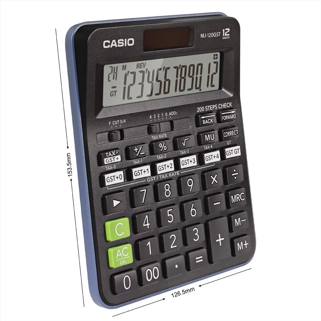 Casio MJ 120GST Calculator view 3